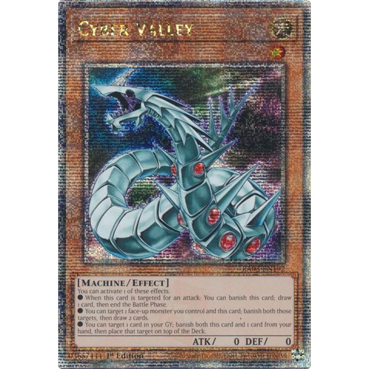Image for Cyber Valley (Quarter Century Secret Rare) (RA03-EN192) - YuGiOh