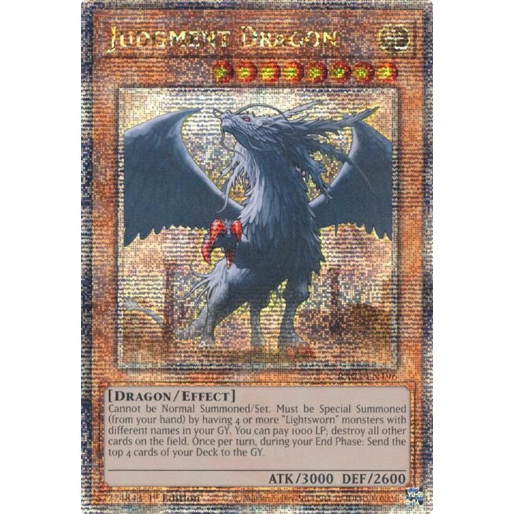 Image for Judgment Dragon (Quarter Century Secret Rare) (RA03-EN196) - YuGiOh
