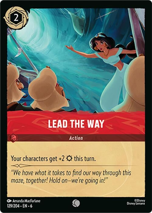 Image for Lead the Way (129/204) (6) - Disney Lorcana