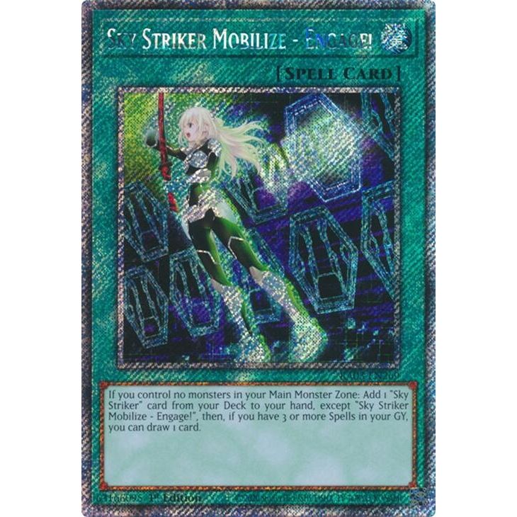 Image for Sky Striker Mobilize - Engage! (Platinum Secret Rare) (RA03-EN269) - YuGiOh