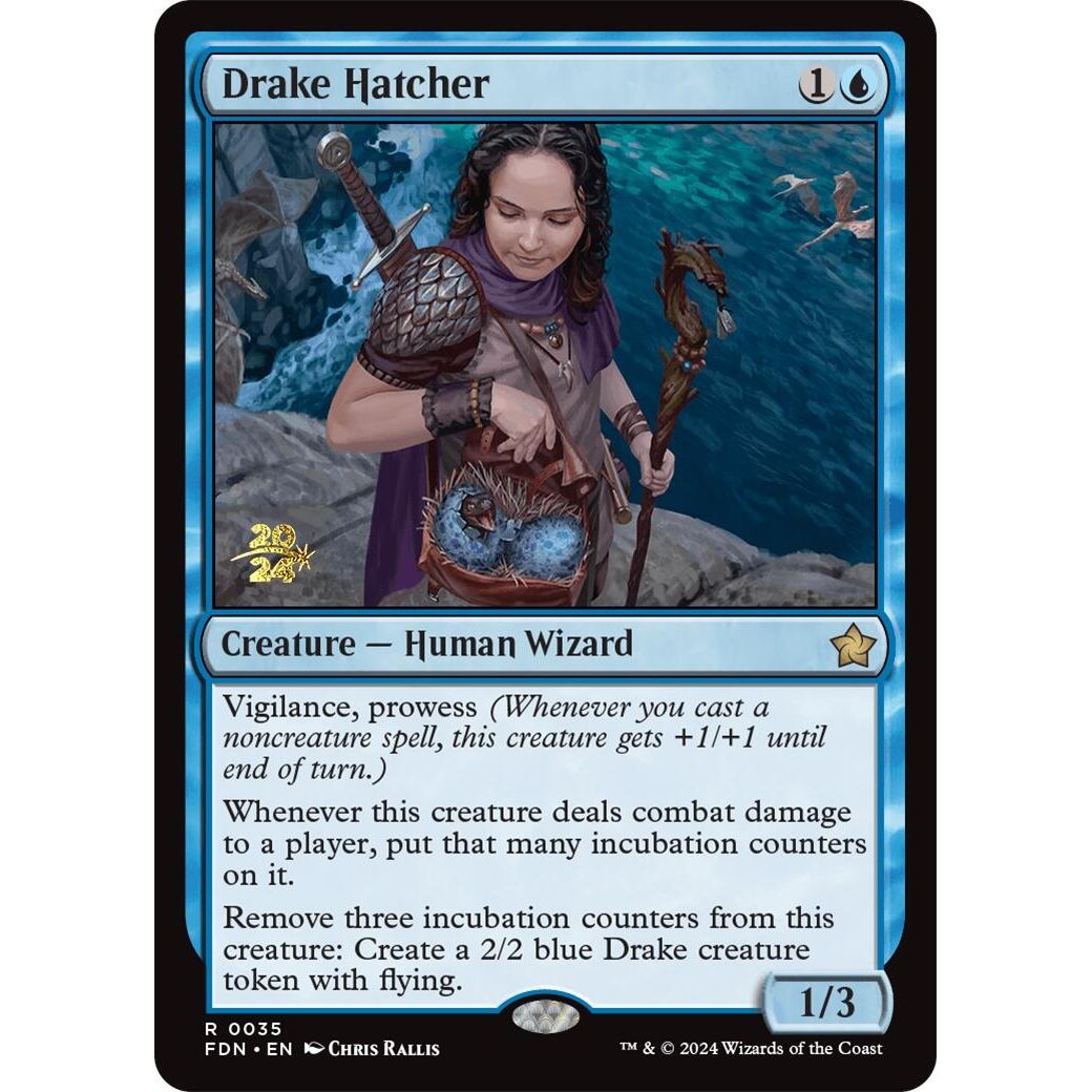 Image for Drake Hatcher (35) (PRE) - Magic: The Gathering