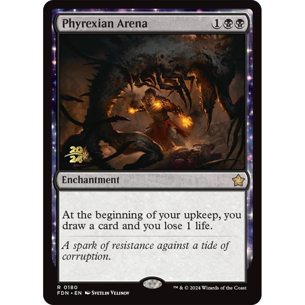 Image for Phyrexian Arena (FDN) (180) (PRE) - Magic: The Gathering