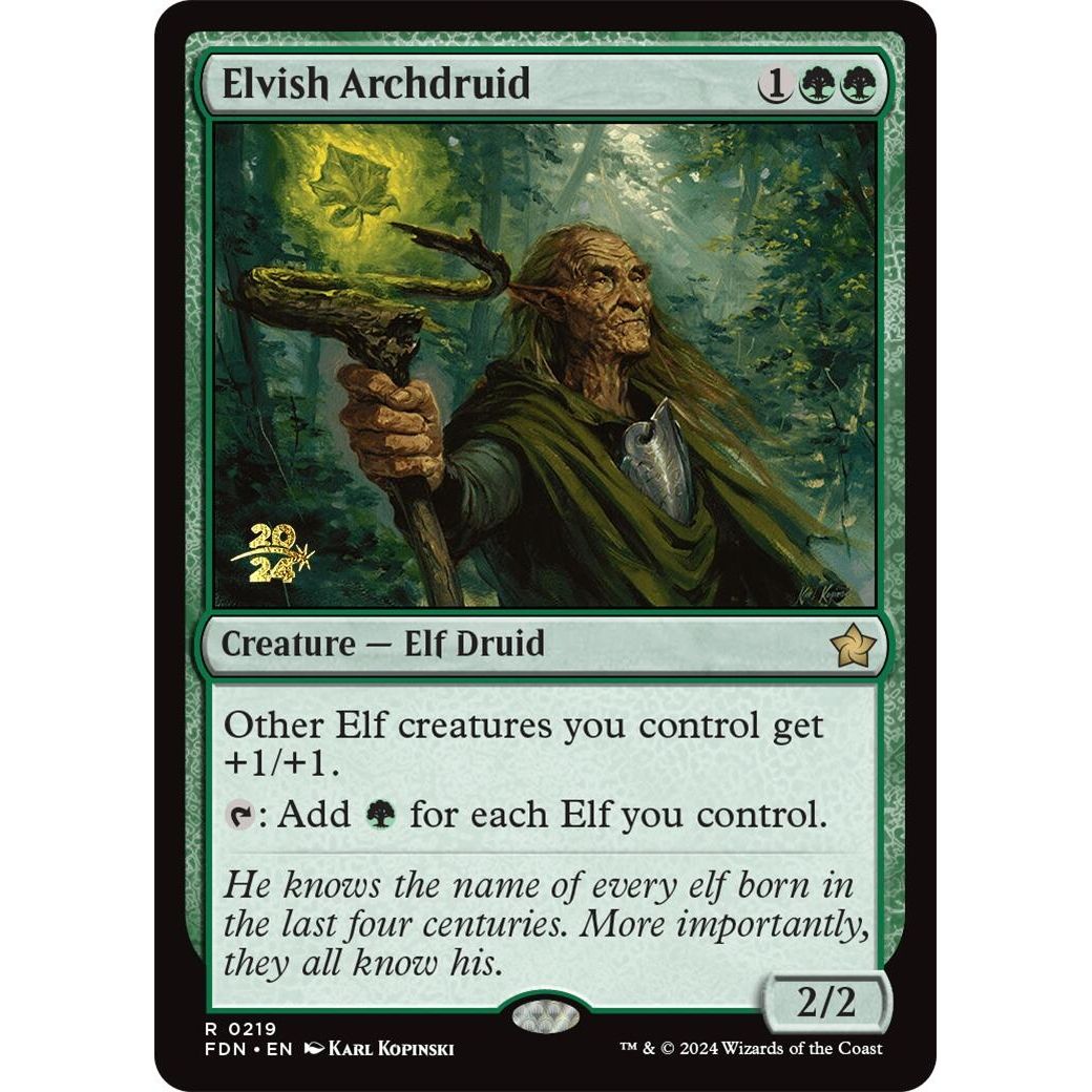 Image for Elvish Archdruid (219) (PRE) - Magic: The Gathering