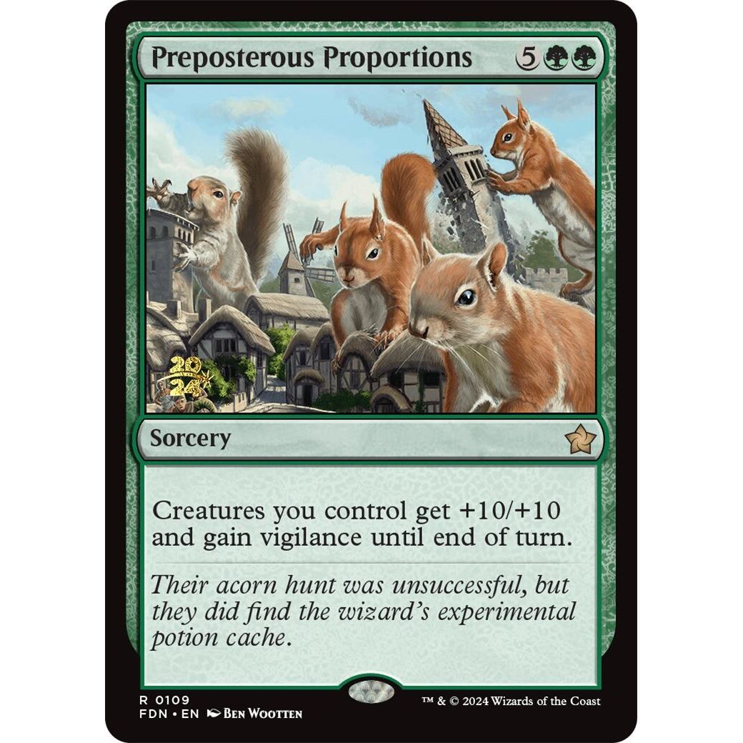 Image for Preposterous Proportions (109) (PRE) - Magic: The Gathering