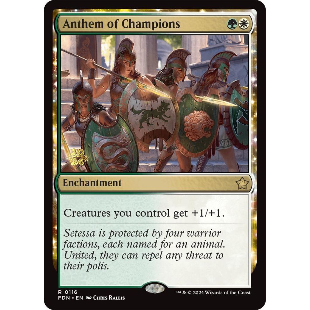 Image for Anthem of Champions (116) (PRE) - Magic: The Gathering