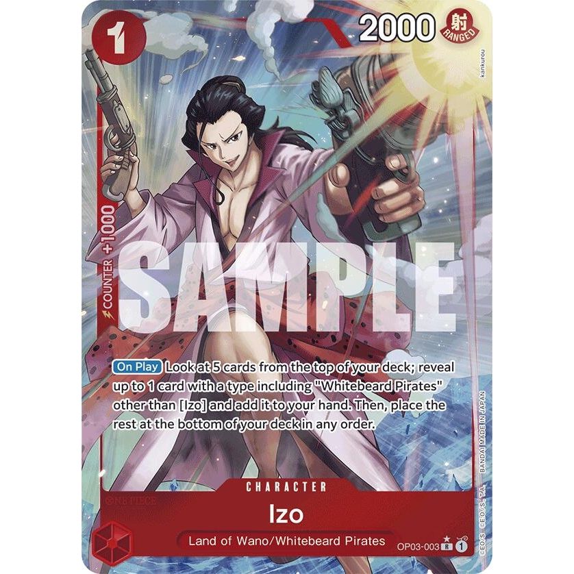 Image for Izo (OP03-003) (Full Art) (OP03-003) (PRB-01) - One Piece Card Game