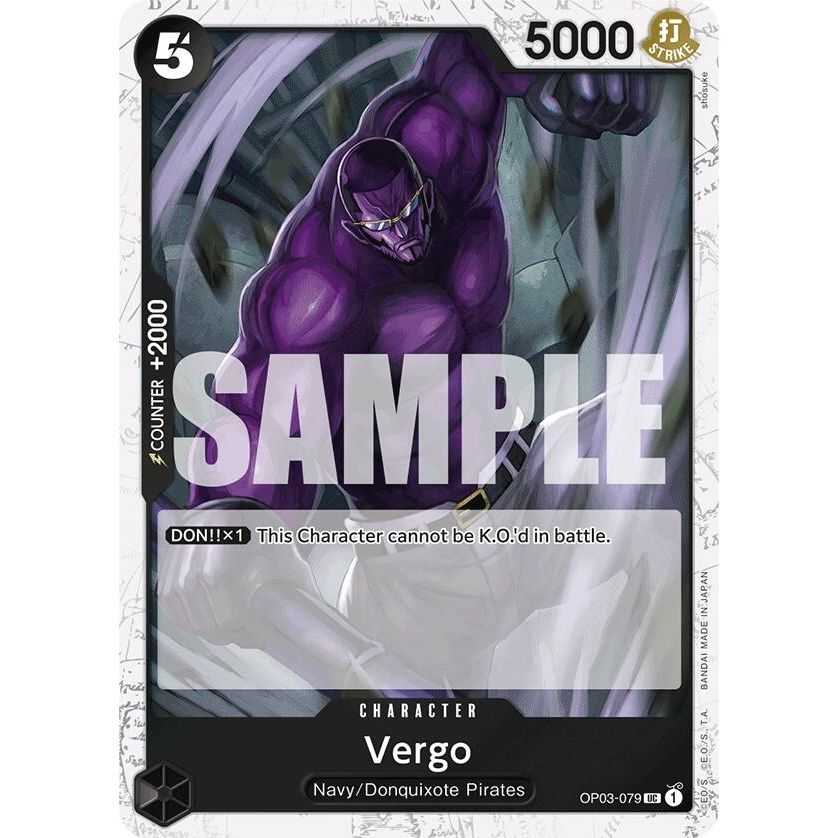 Image for Vergo (Jolly Roger Foil) (OP03-079) (PRB-01) - One Piece Card Game