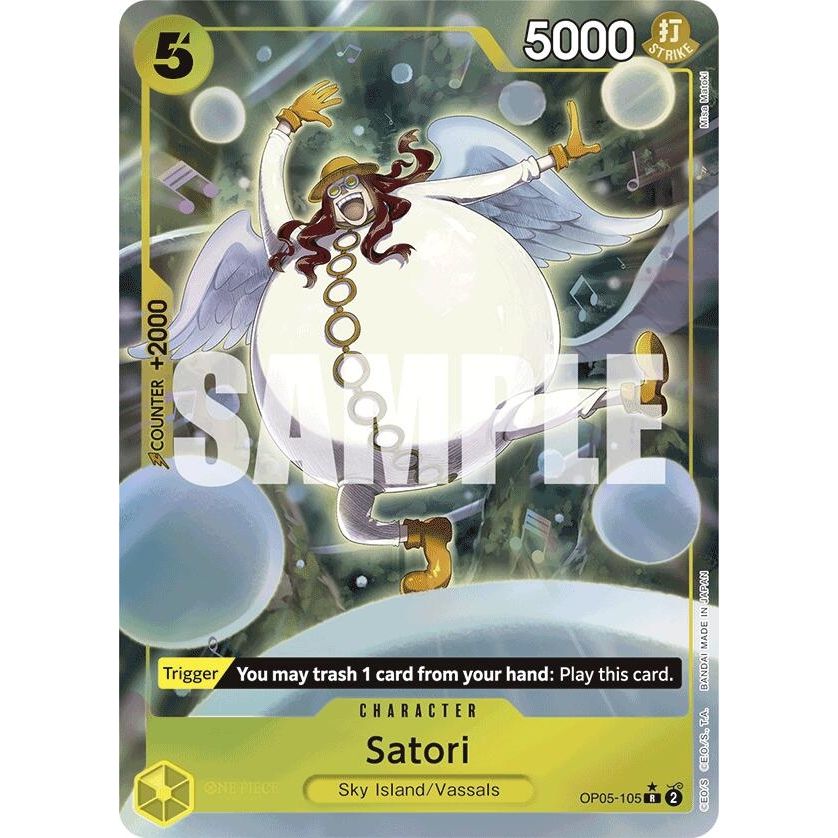 Image for Satori (Full Art) (OP05-105) (PRB-01) - One Piece Card Game