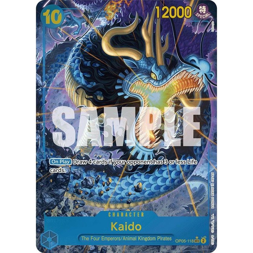 Image for Kaido (OP05-118) (Alternate Art) (OP05-118) (PRB-01) - One Piece Card Game