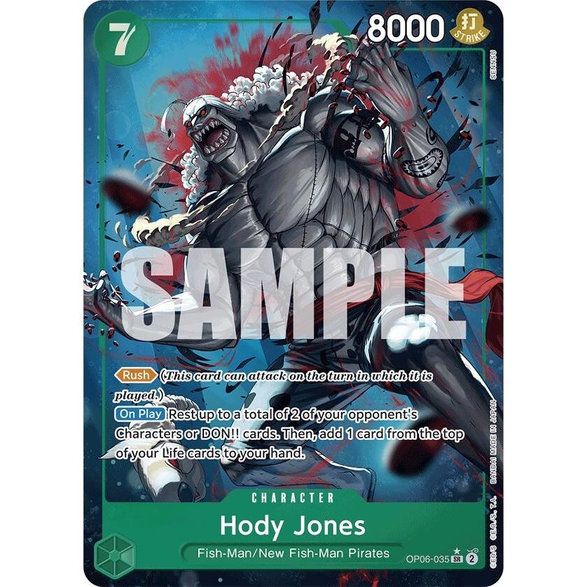 Image for Hody Jones (Alternate Art) (OP06-035) (PRB-01) - One Piece Card Game