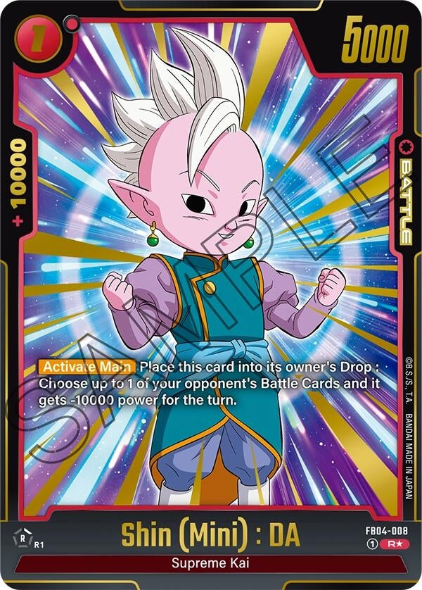 Image for Shin (Mini) : DA (Alternate Art) (FB04-008) (FB04) - Dragon Ball Super: Fusion World