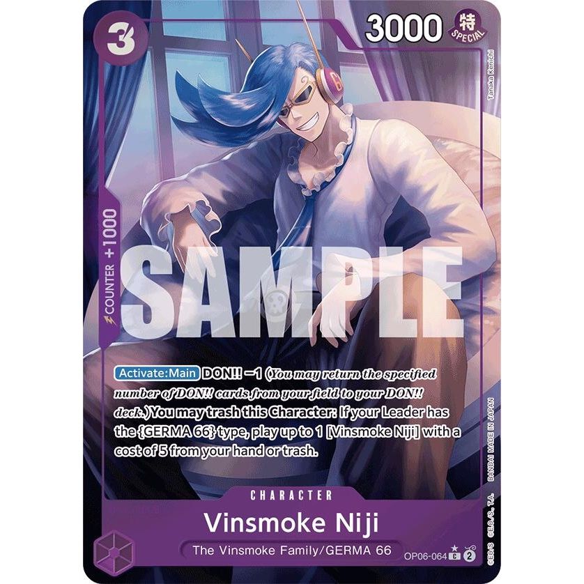 Image for Vinsmoke Niji (OP06-064) (Full Art) (OP06-064) (PRB-01) - One Piece Card Game