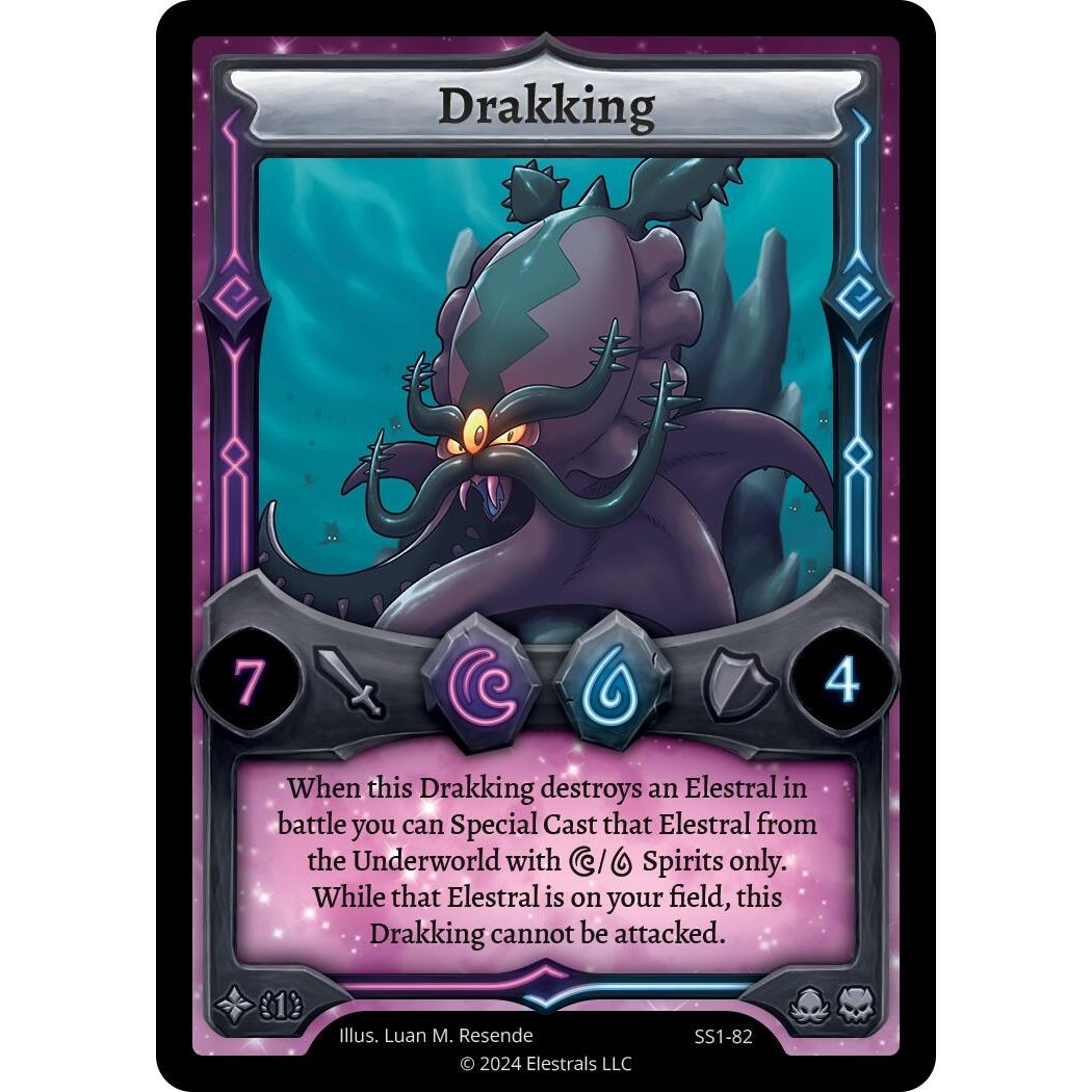 Image for Drakking (SS1-82) (SS1-82) (SS1) - Elestrals