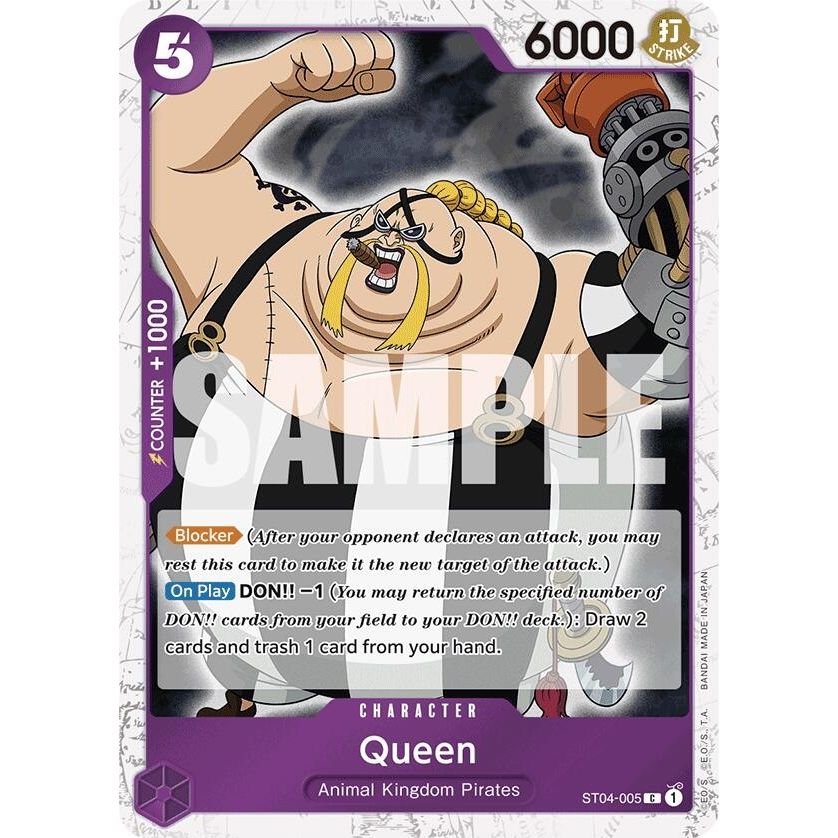 Image for Queen (Jolly Roger Foil) (ST04-005) (PRB-01) - One Piece Card Game