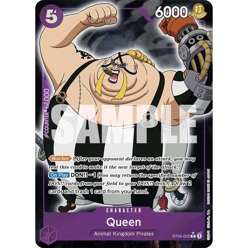 Image for Queen (Full Art) (ST04-005) (PRB-01) - One Piece Card Game