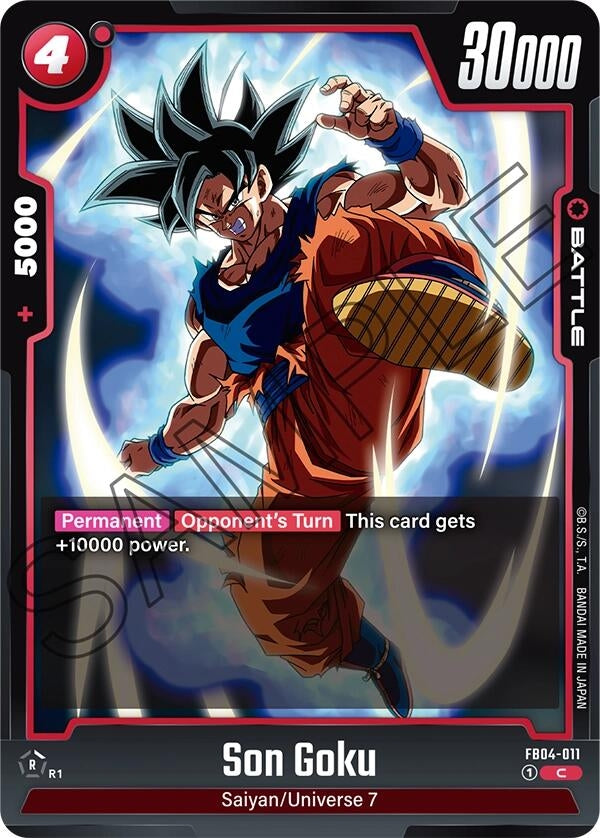 Image for Son Goku - FB04-011 (FB04-011) (FB04) - Dragon Ball Super: Fusion World