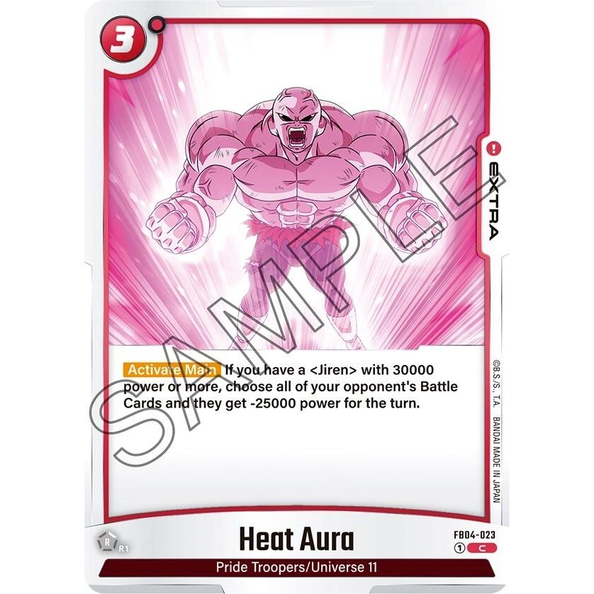 Image for Heat Aura (FB04-023) (FB04) - Dragon Ball Super: Fusion World