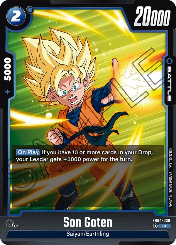 Image for Son Goten (FB04-036) (FB04) - Dragon Ball Super: Fusion World