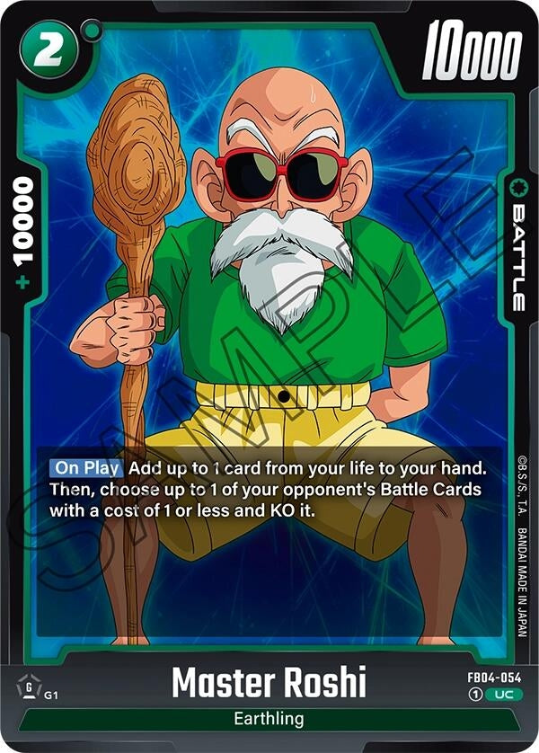 Image for Master Roshi (FB04-054) (FB04) - Dragon Ball Super: Fusion World