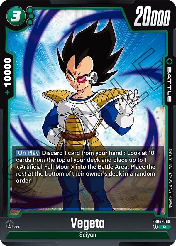 Image for Vegeta - FB04-069 (FB04-069) (FB04) - Dragon Ball Super: Fusion World
