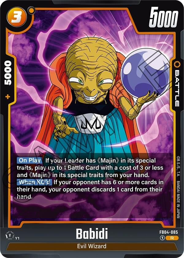 Image for Babidi (FB04-085) (FB04) - Dragon Ball Super: Fusion World