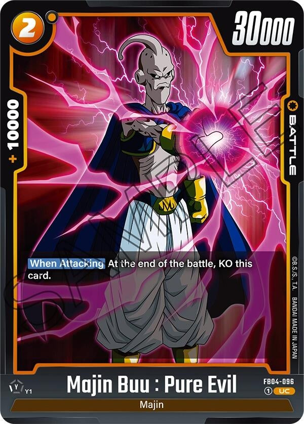 Image for Majin Buu : Pure Evil (FB04-096) (FB04) - Dragon Ball Super: Fusion World