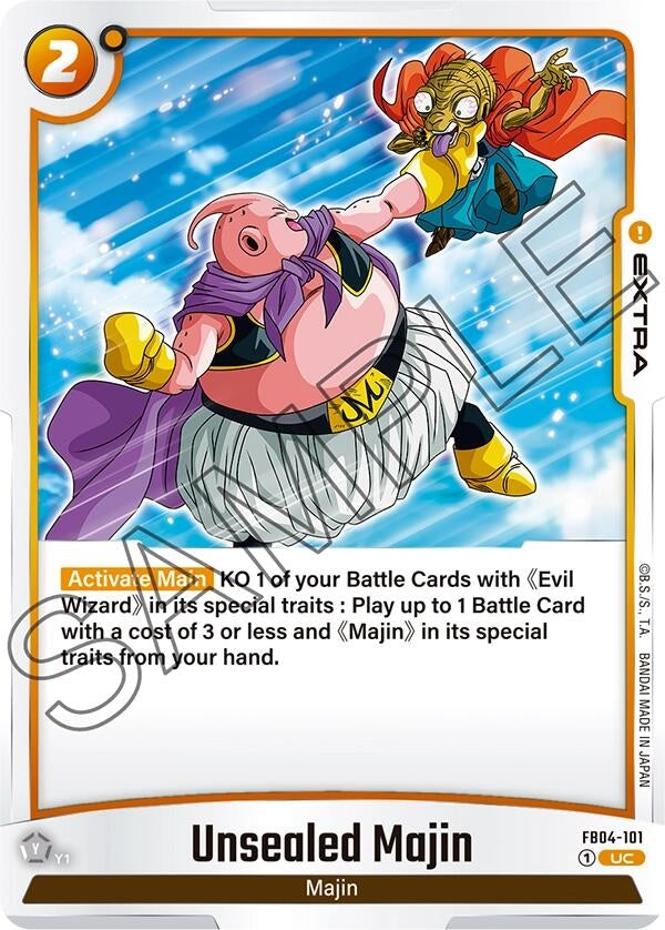 Image for Unsealed Majin (FB04-101) (FB04) - Dragon Ball Super: Fusion World