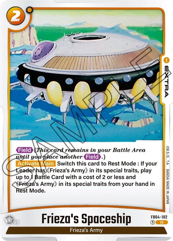 Image for Frieza's Spaceship (FB04-102) (FB04) - Dragon Ball Super: Fusion World