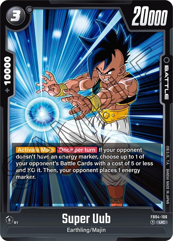 Image for Super Uub (FB04-106) (FB04) - Dragon Ball Super: Fusion World