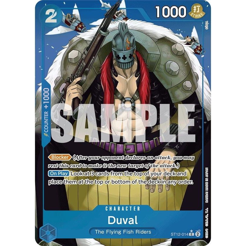 Image for Duval (Full Art) (ST12-014) (PRB-01) - One Piece Card Game