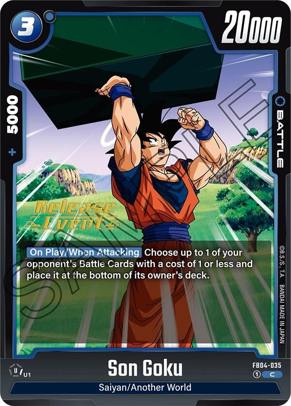 Image for Son Goku - FB04-035 (FB04-035) (FB04_PR) - Dragon Ball Super: Fusion World