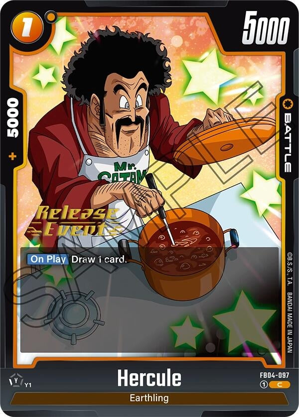 Image for Hercule (FB04-097) (FB04_PR) - Dragon Ball Super: Fusion World