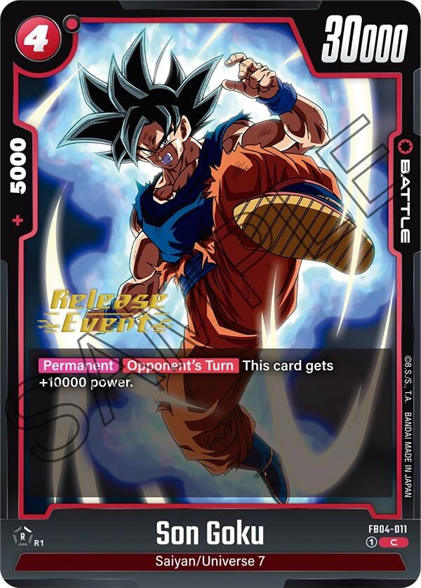 Image for Son Goku - FB04-011 (FB04-011) (FB04_PR) - Dragon Ball Super: Fusion World
