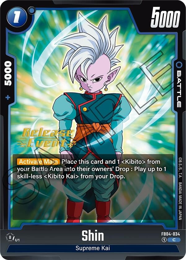 Image for Shin - FB04-034 (FB04-034) (FB04_PR) - Dragon Ball Super: Fusion World