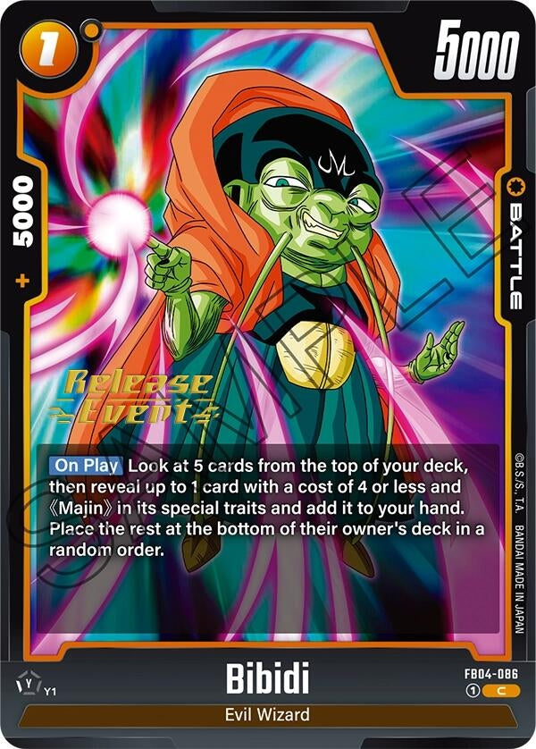 Image for Bibidi (FB04-086) (FB04_PR) - Dragon Ball Super: Fusion World