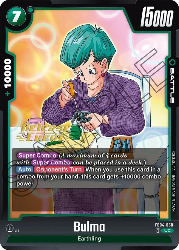 Image for Bulma (FB04-068) (FB04_PR) - Dragon Ball Super: Fusion World