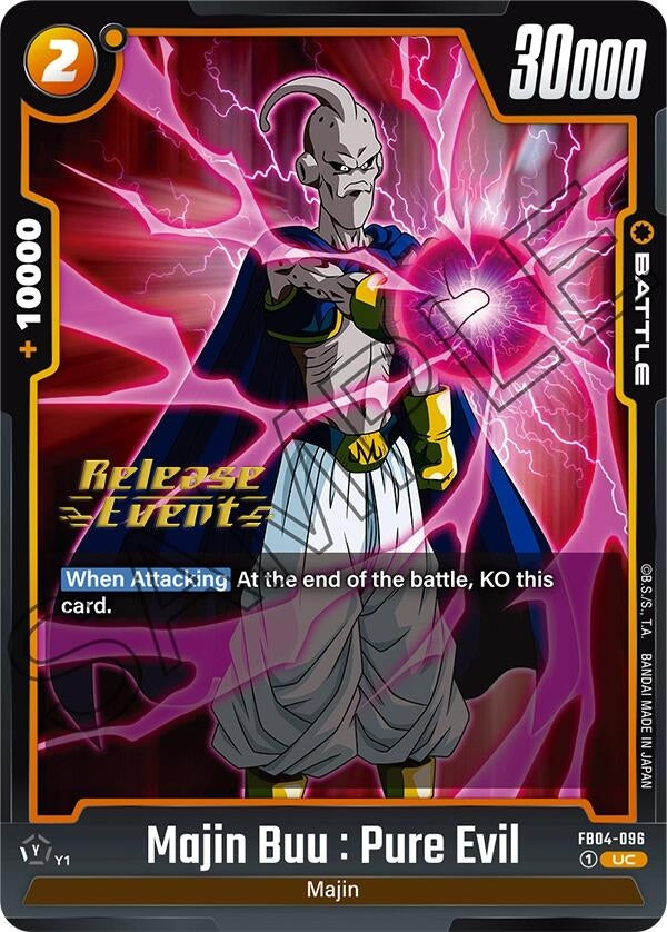 Image for Majin Buu : Pure Evil (FB04-096) (FB04_PR) - Dragon Ball Super: Fusion World