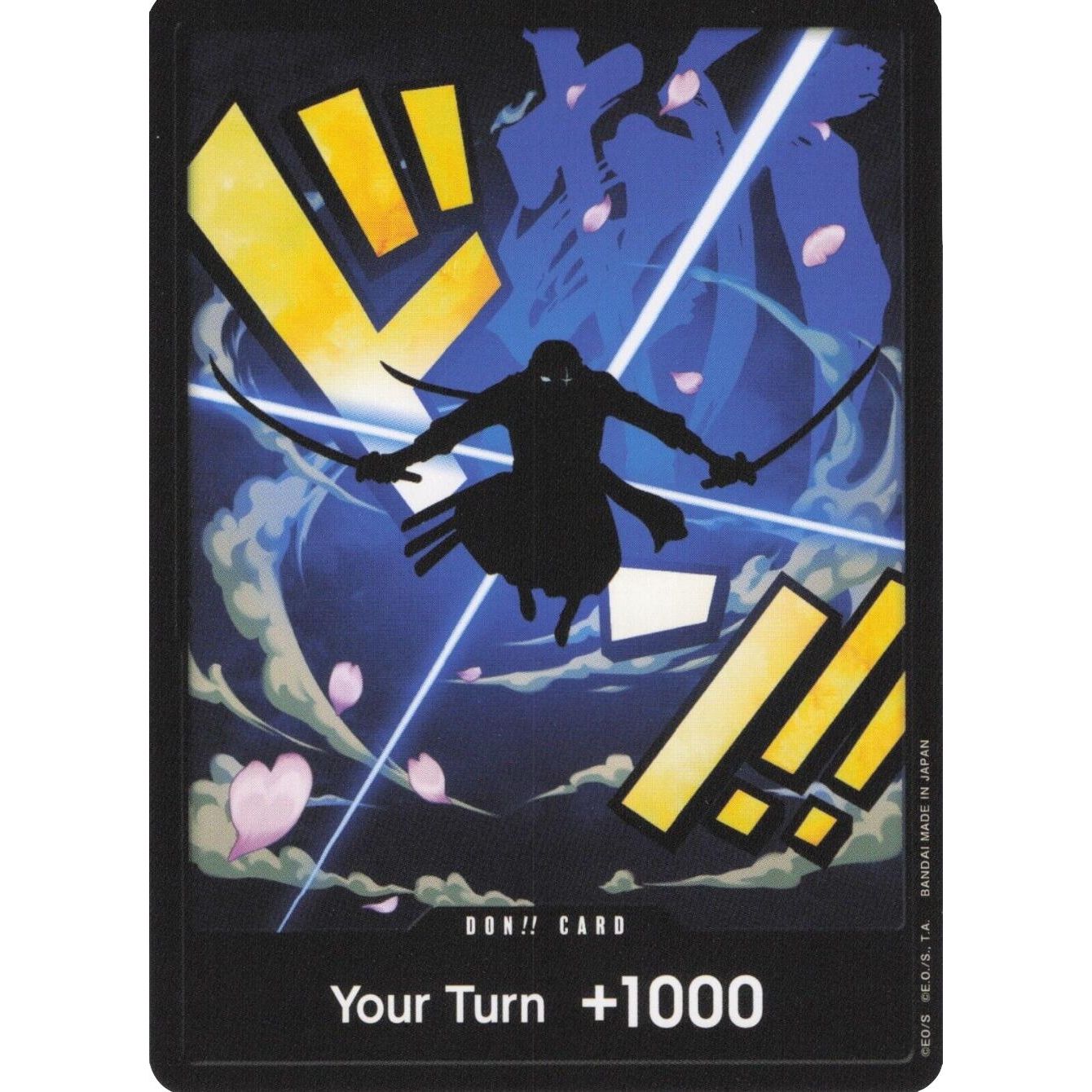 Image for DON!! Card (Zoro) (PRB-01) - One Piece Card Game