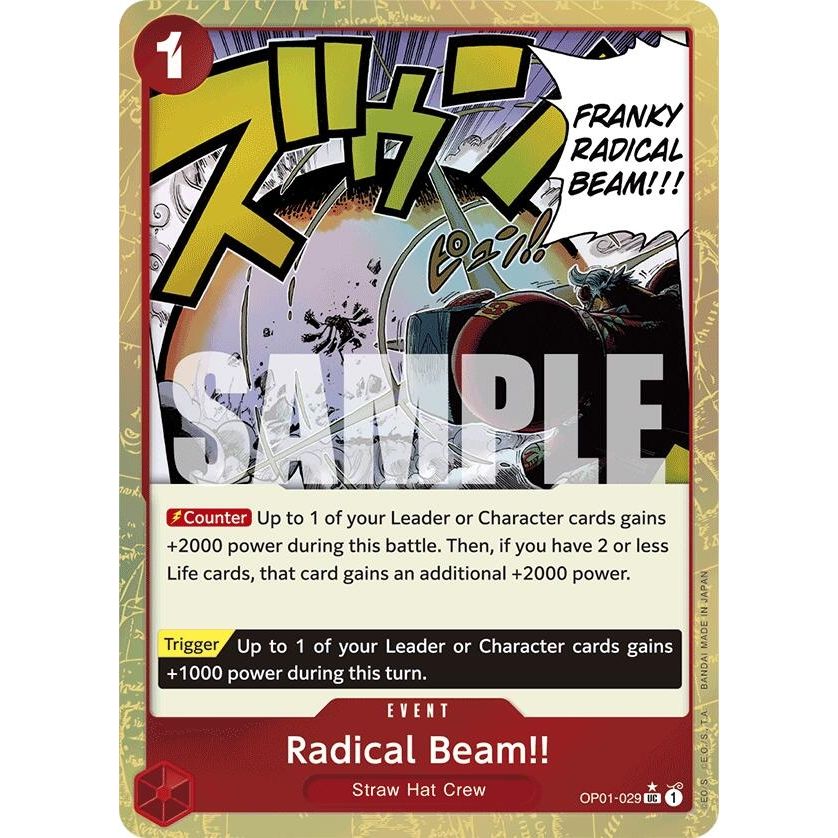 Image for Radical Beam!! (Textured Foil) (OP01-029) (PRB-01) - One Piece Card Game