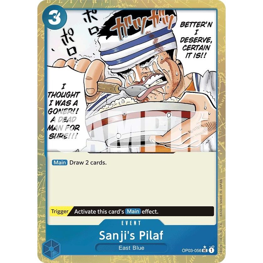 Image for Sanji's Pilaf (Textured Foil) (OP03-056) (PRB-01) - One Piece Card Game