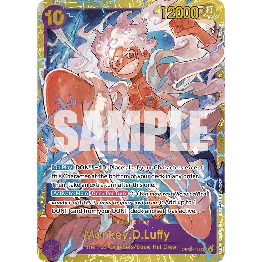 Image for Monkey.D.Luffy (OP05-119) (Reprint) (OP05-119) (PRB-01) - One Piece Card Game