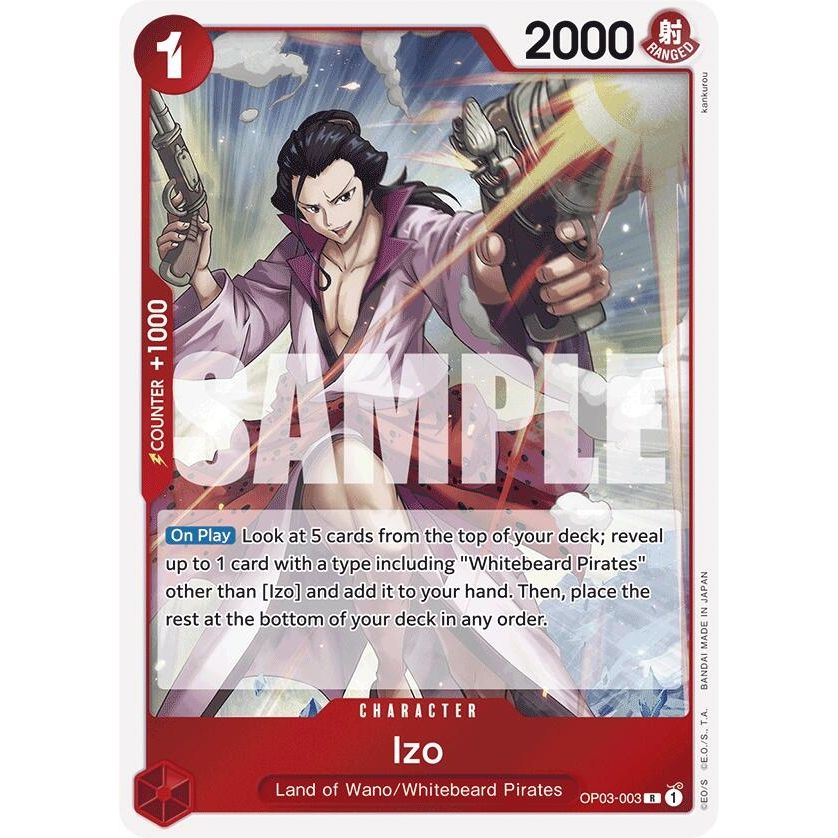 Image for Izo (OP03-003) (Reprint) (OP03-003) (PRB-01) - One Piece Card Game