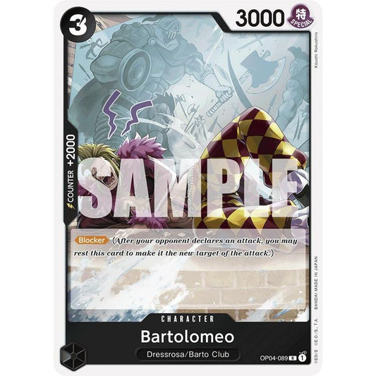 Image for Bartolomeo (OP04-089) (Reprint) (OP04-089) (PRB-01) - One Piece Card Game