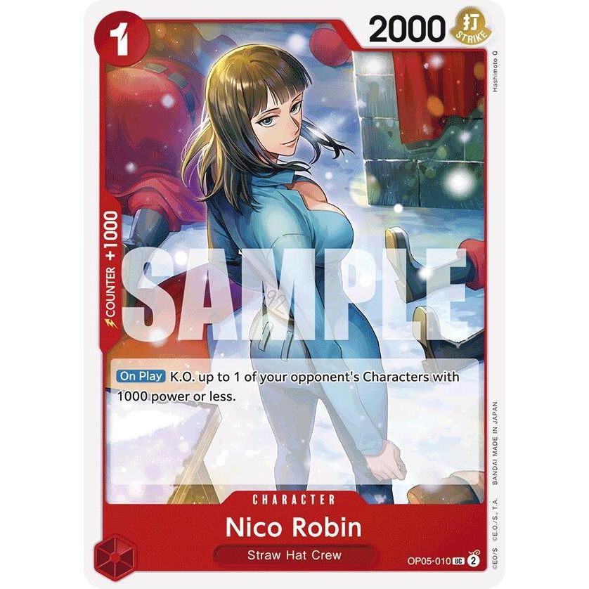 Image for Nico Robin (Reprint) (OP05-010) (PRB-01) - One Piece Card Game