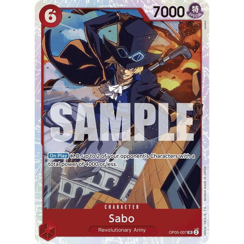 Image for Sabo (OP05-007) (Reprint) (OP05-007) (PRB-01) - One Piece Card Game