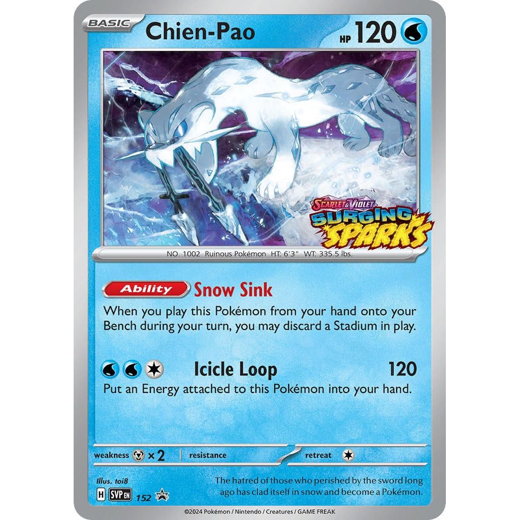 Image for Chien-Pao - 152 (152) (SVP) - Pokemon