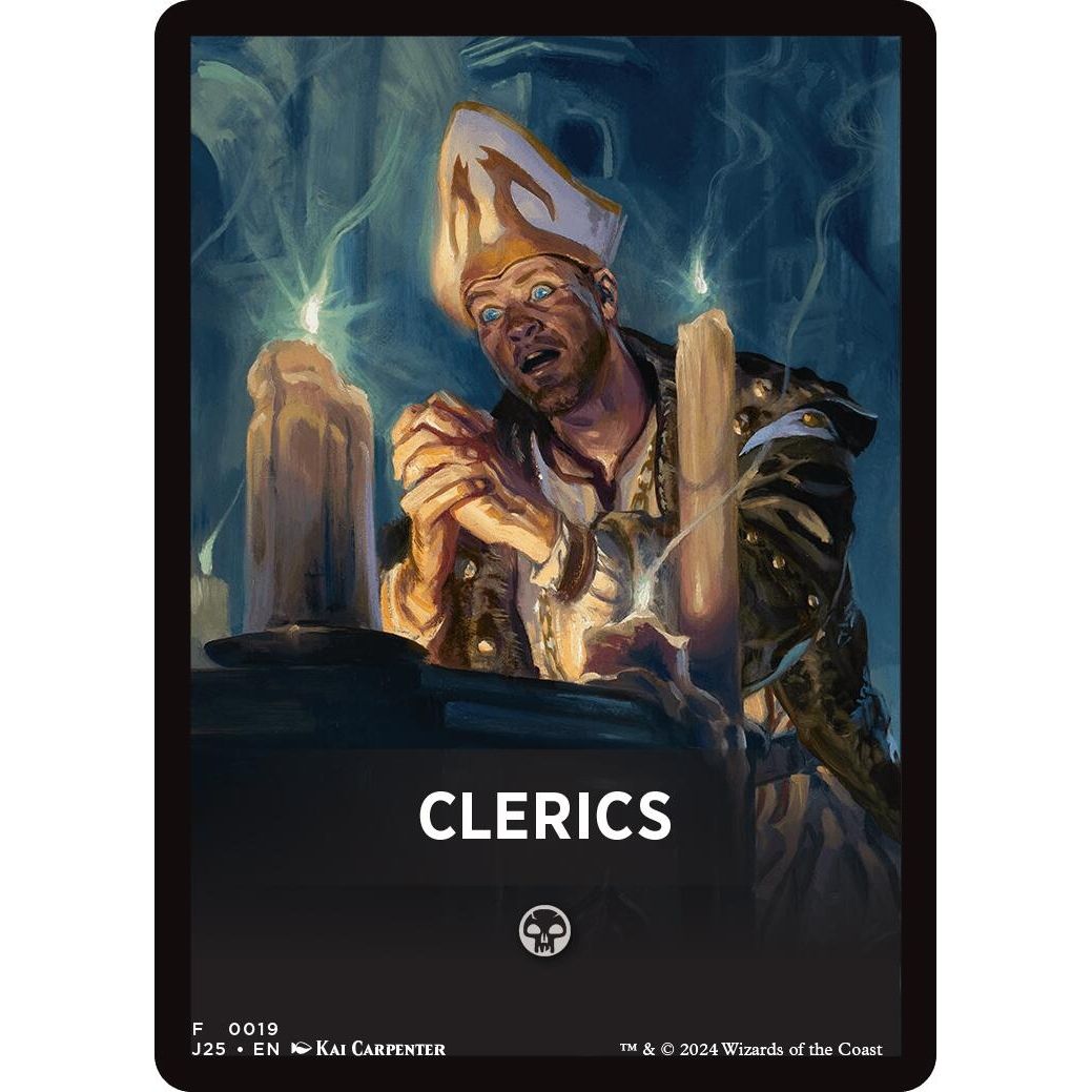 Image for Clerics Theme Card (19) (J25) - Magic: The Gathering