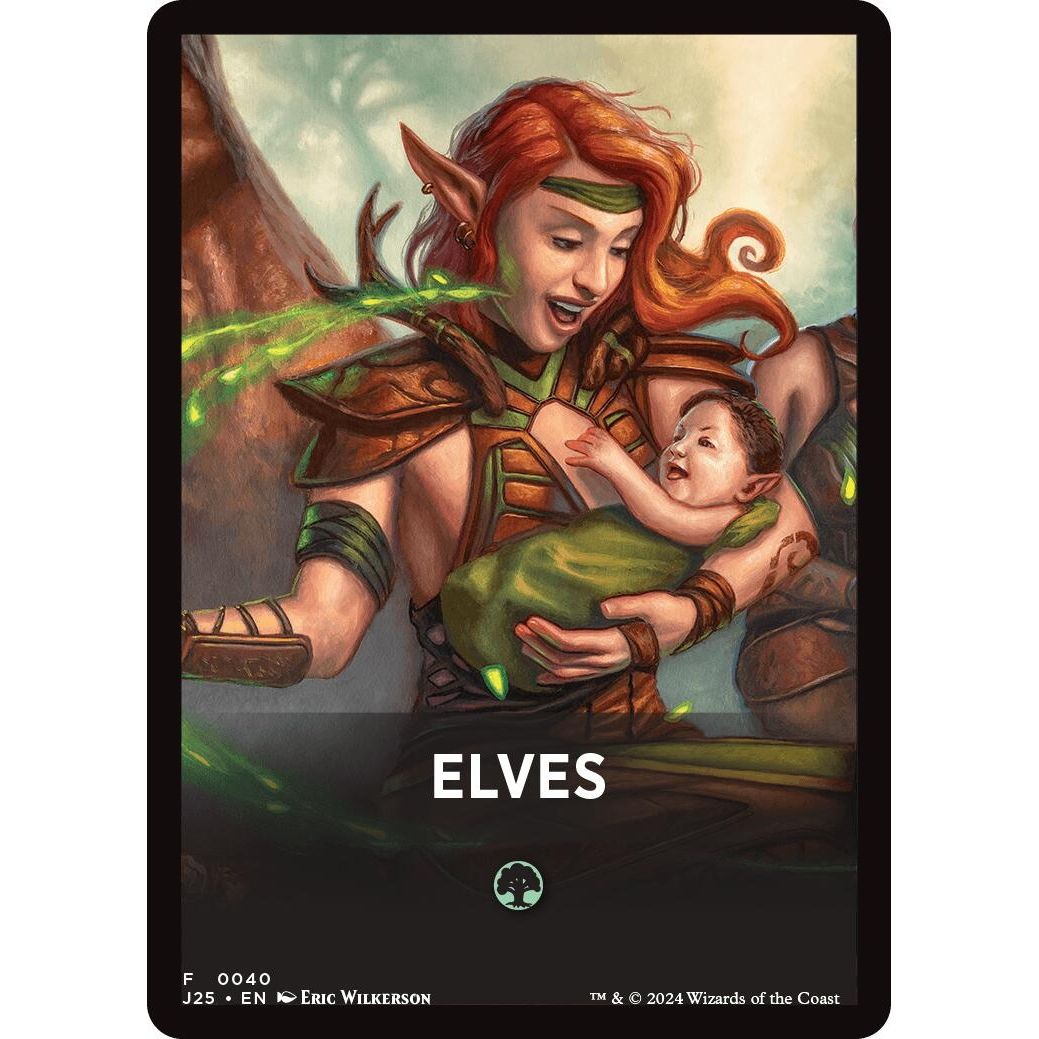Image for Elves Theme Card (40) (J25) - Magic: The Gathering
