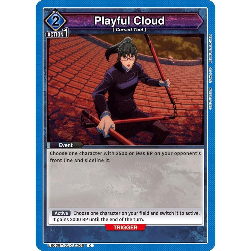 Image for Playful Cloud (UE03BT/JJK-1-066) (UE03BT) - Union Arena