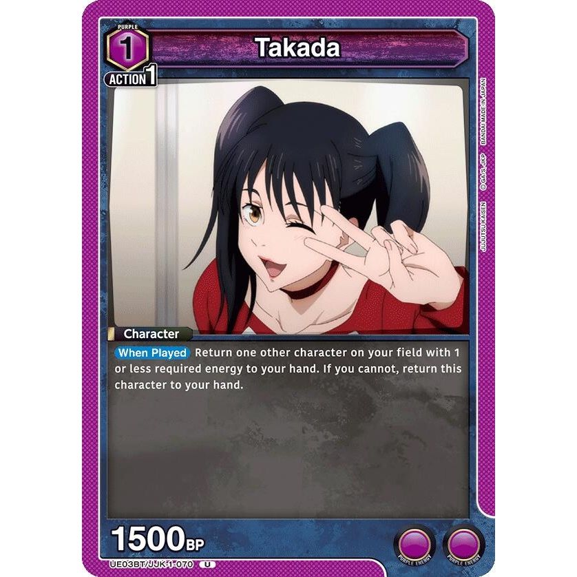 Image for Takada (UE03BT/JJK-1-070) (UE03BT) - Union Arena